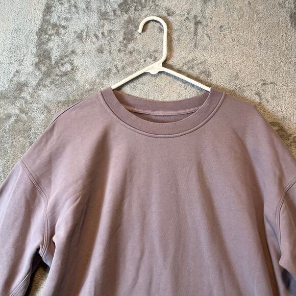 Lululemon Perfectly Oversized Crew Size 8 Violet Verbena - Picture 2 of 5